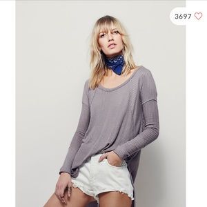 Free People Ventura Thermal Shirt